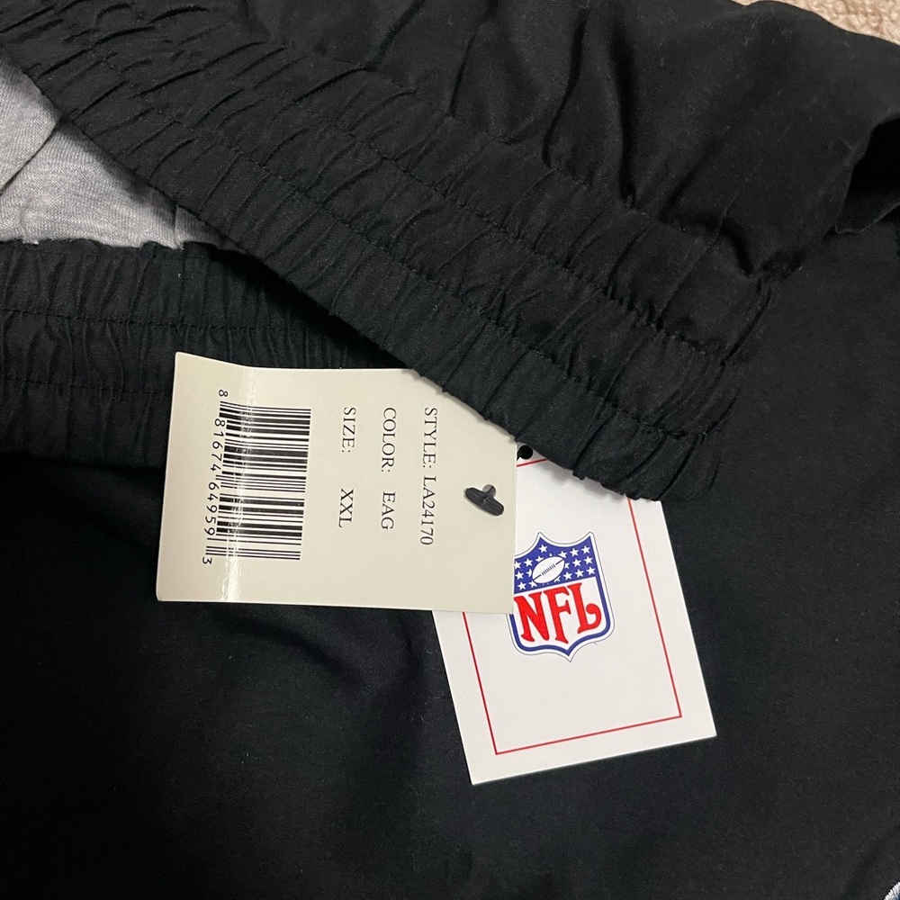 Men’s XXL NFL Philadelphia Eagles Black Track Pant - Picture 7 of 9